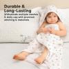imageKeaBabies Muslin Baby Bath Towels with Hood for Girls Boys Large Organic Cotton Hooded Baby Towels for Newborns Toddlers Infant Kids Soft Absorbent Newborn Bath Essentials Gift Set BruceNibbles