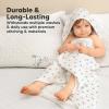imageKeaBabies Muslin Baby Bath Towels with Hood for Girls Boys Large Organic Cotton Hooded Baby Towels for Newborns Toddlers Infant Kids Soft Absorbent Newborn Bath Essentials Gift Set BruceRoarsome