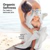 imageKeaBabies Organic Baby Towel with Hood for Girls Boys  Soft Absorbent 100 Cotton Hooded Baby Towels for Newborns Infants Large Hooded Bath Towels for Babies Kids Toddler 13 UriaEthan