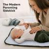 imageKeaBabies Portable Diaper Changing Pad Easy Wipe Clean  Foldable Waterproof Baby Changing Mat for Diaper Bag Compact Lightweight 25x13 Newborn Infant Baby Changer Travel Essential Black GeoPixel