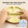 imageKeaBabies Suction Plates with Lids for Baby  3Pack 100 Silicone Toddler Plates with Suction Divided BPAFree Baby Led Weaning Essentials for Kids Dishwasher Microwave Safe Durable SlatePopsicle