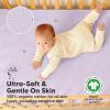 imageWaterproof Crib Mattress Protector Cover Fitted  2Pack Quiet Baby Crib Mattress Pad Sheets 52quot x 28quot Soft Quilted Cotton Baby Sheet Machine Washable Easy Fit Durable KhakiMavyLilacQuin
