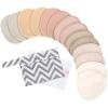 image14Pack Organic Nursing Pads  Washable Breast Pads for Breastfeeding Nursing Bra Nipple Pads for Breastfeeding Pumping Bra Reusable Breast Pads Maternity Breastfeeding Bra Pads Neutrals L 48quotNeutrals