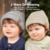 image3Pack Baby Beanies for Boys Girls  Stretchy Knit Baby Hats Cute Newborn ampamp Toddler Winter Hat Soft ampamp Warm Infant Beanie 636 Months Cloud MCloud