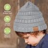 image3Pack Baby Beanies for Boys Girls  Stretchy Knit Baby Hats Cute Newborn ampamp Toddler Winter Hat Soft ampamp Warm Infant Beanie 636 Months Cloud MCloud