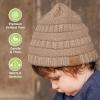 image3Pack Baby Beanies for Boys Girls  Stretchy Knit Baby Hats Cute Newborn ampamp Toddler Winter Hat Soft ampamp Warm Infant Beanie 636 Months Cloud MDune