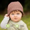 image3Pack Baby Beanies for Boys Girls  Stretchy Knit Baby Hats Cute Newborn ampamp Toddler Winter Hat Soft ampamp Warm Infant Beanie 636 Months Cloud MDune