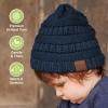 image3Pack Baby Beanies for Boys Girls  Stretchy Knit Baby Hats Cute Newborn ampamp Toddler Winter Hat Soft ampamp Warm Infant Beanie 636 Months Cloud MIcelandic