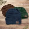 image3Pack Baby Beanies for Boys Girls  Stretchy Knit Baby Hats Cute Newborn ampamp Toddler Winter Hat Soft ampamp Warm Infant Beanie 636 Months Cloud MIcelandic