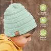 image3Pack Baby Beanies for Boys Girls  Stretchy Knit Baby Hats Cute Newborn ampamp Toddler Winter Hat Soft ampamp Warm Infant Beanie 636 Months Cloud MMacaron