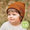 image3Pack Baby Beanies for Boys Girls  Stretchy Knit Baby Hats Cute Newborn ampamp Toddler Winter Hat Soft ampamp Warm Infant Beanie 636 Months Cloud MMars