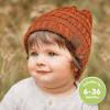 image3Pack Baby Beanies for Boys Girls  Stretchy Knit Baby Hats Cute Newborn ampamp Toddler Winter Hat Soft ampamp Warm Infant Beanie 636 Months Cloud MTawny