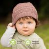 image3Pack Baby Beanies for Boys Girls  Stretchy Knit Baby Hats Cute Newborn ampamp Toddler Winter Hat Soft ampamp Warm Infant Beanie 636 Months Cloud MTawny