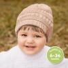 image3Pack Baby Beanies for Boys Girls  Stretchy Knit Baby Hats Cute Newborn ampamp Toddler Winter Hat Soft ampamp Warm Infant Beanie 636 Months Cloud MTea Rose