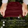 image3Pack Baby Beanies for Boys Girls  Stretchy Knit Baby Hats Cute Newborn ampamp Toddler Winter Hat Soft ampamp Warm Infant Beanie 636 Months Cloud MTerracotta