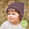 image3Pack Baby Beanies for Boys Girls  Stretchy Knit Baby Hats Cute Newborn ampamp Toddler Winter Hat Soft ampamp Warm Infant Beanie 636 Months Cloud MWine