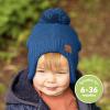 imageBaby Beanies Baby Hats for Boys Girls  Cute Toddler Winter Hat Soft ampamp Stretchy Beanies for Infant Newborn 636 Months Cozy ampamp Warm with Earflap Muff ampamp Pom RegaliaCobalt