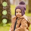 imageBaby Beanies Baby Hats for Boys Girls  Cute Toddler Winter Hat Soft ampamp Stretchy Beanies for Infant Newborn 636 Months Cozy ampamp Warm with Earflap Muff ampamp Pom RegaliaRegalia