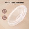imageBreast Pump Flange Insert 1317212427mm  Compatible with KeaBabies Pulse S10 Pro BPAFree Food Grade Silicone Flanges Soft Breast Pumps Accessories Replacement Parts 1PC Flange 27mm