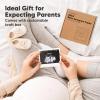 imageKeaBabies Baby Sonogram Picture Frame  Modern Ultrasound Picture Frames for Mom to Be First Pregnancy Gifts for Expecting Mom ampamp First Time Dad Baby Gender Reveal Gifts Petal PinkOnyx Black