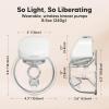 imageKeaBabies Breast Pump Hands Free Wireless Breast Pump Wearable  Double Electric Breast Pumps Portable On The Go Automatic Baby Breastfeeding Milk Pump Machine 24mm Flange Pulse S10 Pro Zen