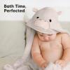 imageKeaBabies Hooded Baby Towel for Newborn  Viscose Derived from Bamboo Large Baby Bath Towels with Hood for Boys Girls Toddler Extra Absorbent ampamp Soft Newborn Bath Essentials CatHippo
