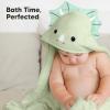 imageKeaBabies Hooded Baby Towel for Newborn  Viscose Derived from Bamboo Large Baby Bath Towels with Hood for Boys Girls Toddler Extra Absorbent ampamp Soft Newborn Bath Essentials CatTriceratops