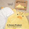 imageKeaBabies Hooded Baby Towel for Newborn  Viscose Derived from Bamboo Large Baby Bath Towels with Hood for Boys Girls Toddler Extra Absorbent ampamp Soft Newborn Bath Essentials CatGiraffe
