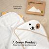 imageKeaBabies Hooded Baby Towel for Newborn  Viscose Derived from Bamboo Large Baby Bath Towels with Hood for Boys Girls Toddler Extra Absorbent ampamp Soft Newborn Bath Essentials CatDog