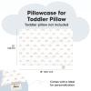imageKeaBabies Toddler Pillow with Pillowcase and Toddler Pillowcase for 13X18 Pillow  Soft Cotton Baby Cushion for Sleeping  Toddler Pillow Case for Boy Kids  Machine Washable