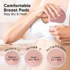 imageOrganic Nursing Pads  14 Washable Viscose Derived from Bamboo Breastfeeding Pads Wash Bag Reusable Breast Pads for Breastfeeding Nipple Pads for Breastfeeding EssentialsPink Sand L 48quotLovelle