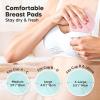 imageOrganic Nursing Pads  14 Washable Viscose Derived from Bamboo Breastfeeding Pads Wash Bag Reusable Breast Pads for Breastfeeding Nipple Pads for Breastfeeding EssentialsPink Sand L 48quotPastel Touch