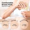imageOrganic Nursing Pads  14 Washable Viscose Derived from Bamboo Breastfeeding Pads Wash Bag Reusable Breast Pads for Breastfeeding Nipple Pads for Breastfeeding EssentialsPink Sand L 48quotSweetheart