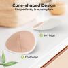 imageOrganic Nursing Pads  14 Washable Viscose Derived from Bamboo Breastfeeding Pads Wash Bag Reusable Breast Pads for Breastfeeding Nipple Pads for Breastfeeding EssentialsPink Sand L 48quotLovelle