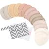 image14Pack Organic Nursing Pads  Washable Breast Pads for Breastfeeding Nursing Bra Nipple Pads for Breastfeeding Pumping Bra Reusable Breast Pads Maternity Breastfeeding Bra Pads Neutrals L 48quotNeutrals