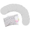 imageReusable Nursing Pads for Breastfeeding 14Pack  4Layers Viscose Derived from Bamboo Nursing Pads Breastfeeding Pads Washable Breast Pads Absorbent Maternity Pads Nipple Pads Lovelle M 39quotCool Gray