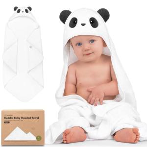 imageKeaBabies Hooded Baby Towel for Newborn  Viscose Derived from Bamboo Large Baby Bath Towels with Hood for Boys Girls Toddler Extra Absorbent ampamp Soft Newborn Bath Essentials CatPanda
