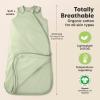 image2Pack Organic Baby Sleep Sacks 100 Cotton  Soft ampamp Breathable 05TOG Baby Wearable Blanket Toddler Sleeping Sack 1824 months Easy to Wear Transitional Swaddles for Newborns InfantsGlacier LRoarsome