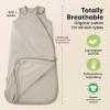image2Pack Organic Baby Sleep Sacks 100 Cotton  Soft ampamp Breathable 05TOG Baby Wearable Blanket Toddler Sleeping Sack 1824 months Easy to Wear Transitional Swaddles for Newborns InfantsGlacier LNordic