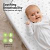 image2Pack Organic Bassinet Sheets for Girls Boys  100 Cotton Bassinet Mattress Sheets Compatible with Halo Bassinest Swivel Sleeper GracoBaby DelightChiccoUnisex Fitted Bassinet Sheets Beach DayNordic