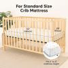 image2Pack Waterproof Baby Crib Sheets for Boys Girls  52x28 Viscose Derived from Bamboo Toddler Bed Sheet Neutral Fitted Crib Mattress Protector Cover for Baby Bedding Soft ampamp Gentle EcruNibblesBruce