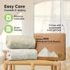 image2Pack Waterproof Crib Sheets for Boy Girl  Organic Cotton 52X28 Fitted Crib Sheets NeutralCrib Mattress Protector SheetsSoft Toddler Bed SheetsWashable Infant Fitted Baby Crib SheetsKeaSafariPine Grove