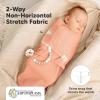 image3Pack Organic Swaddles for Newborns Baby Sleep Sacks 03 Months  Baby Swaddle Wrap Newborn Wearable Blanket Infant Sleep Sack for Girls Boys Soft ampamp Snug Large Hook ampamp Loop Closure RippleVivacious