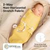 image3Pack Organic Swaddles for Newborns Baby Sleep Sacks 03 Months  Baby Swaddle Wrap Newborn Wearable Blanket Infant Sleep Sack for Girls Boys Soft ampamp Snug Large Hook ampamp Loop Closure RippleValiant
