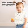 image3Pack Waterproof Baby Bibs for Eating  Lightweight Toddler Feeding Bibs with Large Food Catcher Mess Proof FoodGrade Baby Eating Essentials Easy to Put On ampamp Clean OceanWilderness