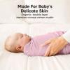 image4Pack Muslin Swaddle Blankets for Boys Girls  Organic Baby Swaddles for Newborns Soft ampamp Breathable Receiving Baby Blankets for Girl Boy Neutral Newborn Essentials Gift CoralsLavender