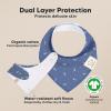 image8Pack Organic Baby Bandana Bibs for Boys Girls  Super Absorbent Triangle Baby Bibs for Drooling and Teething Infant 100 Cotton Extra Soft for Newborn Infant 036 Months ConstellationMarine Muse