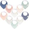 image8Pack Organic Baby Bandana Bibs for Boys Girls  Super Absorbent Triangle Baby Bibs for Drooling and Teething Infant 100 Cotton Extra Soft for Newborn Infant 036 Months ConstellationMarine Muse
