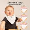 image8Pack Organic Baby Bandana Bibs for Boys Girls  Super Absorbent Triangle Baby Bibs for Drooling and Teething Infant 100 Cotton Extra Soft for Newborn Infant 036 Months ConstellationMarine Muse