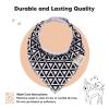 image8Pack Organic Baby Bandana Bibs for Boys Girls  Super Absorbent Triangle Baby Bibs for Drooling and Teething Infant 100 Cotton Extra Soft for Newborn Infant 036 Months ConstellationMonos